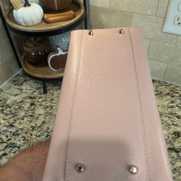 Furla Piper Leather Light Pink 2W Shoulder Handbag 11.2in x 7.9in x 5.5in - Picture 7 of 10